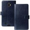 Dingshengk Blu Scuro Custodia in pelle Flip Case Protettiva Cover Skin Wallet per Blackview BV5900 / 5900 Pro 5.7