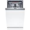 Bosch SPT4EMX24E - Lavastoviglie da Incasso 45 cm, Slim, A scomparsa totale, Classe energetica C