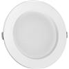 Faro da incasso 13W Foro Ø110-130mm Bianco da 1.105lm Rotondo Colore Bianco Naturale 4.000K