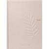 BRUNNEN Calendario a libro mod. 798 2026 | A5, cartone, canapa