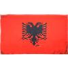 AZ FLAG Bandiera Albania 150x90 cm Albanese Poliestere Leggero 4 Occhielli