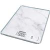 Soehnle Page Compact 300 Marble Bilancia pesa alimenti digitale, Bilancia da cucina da 1 g a 5 kg, Bilancia cucina digitale ed elegante, color marmo
