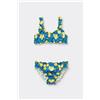 Tezenis Bikini Brassiere Con Slip Bimba Sorrento Lemon Bambina Verde