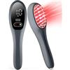 iKeener iKeneer Laser Pettine per Crescita Capelli, 650nm Terapia della Luce Rossa Spazzola con Diodi Laser per Ricrescita Capelli, Stimolare Crescita Capelli Donna Uomo