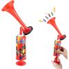 JSMTKJ Tromba da Stadio, Trombetta da Stadio Manuale, Air Horn Estremamente Forte per Partite di Calcio, Eventi Sportivi, Nautica, Celebrazioni
