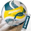 Momevo® SunPro Pallone Beach Volley Ufficiale DVV, Misura 5 | Superficie morbida in microfibra PU, per spiaggia e sport all'aperto