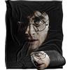 LOGOVISION Harry Potter, coperta setosa al tatto, super morbida, 152 x 127 cm