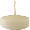 Cereria Di Giorgio - 28 Candele Galleggianti - Ø 5 cm h. 3 cm - Panna