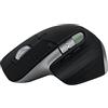 Logitech MX Master 3S per Mac - Mouse Bluetooth wireless con scorrimento ultraveloce, ergonomico, 8.000 DPI, tracciamento in vetro, clic silenziosi, USB-C, Apple, iPad - grigio siderale