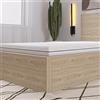 UpNap Fuze | Materasso Una Piazza e Mezza 120 x 190 cm in Schiuma Ipoallergenica | Altezza 16 cm | Ortopedico e Ipoallergenico | Rivestimento Antiacaro e Antibatterico | 100% Made in Italy