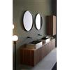 Ceramica Flaminia Lavabo Miniwash 60 Silver Black sospeso o da appoggio