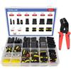 Pixelure 708pcs spina auto, connettore auto, spina auto impermeabile, spina impermeabile 12v, con crimpatura, 1/2/3/4/5/6 pin spina auto, adatto per auto moto auto barca camion