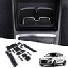 BIXUAN Compatibile con Maruti Suzuki Swift 6 Gen 2017-2023 Tappetini in Gomma Antiscivolo per Bracciolo Console Centrale con Portabicchieri e Tappetini Antiscivolo per Cucitura Porta