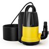 Wiltec Pompa sommersa acque nere 7000 l/h 400 w prevalenza 7,5 m Elettropompa a immersione