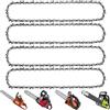 Eyoloty Confezione da 4 catene per motosega da 35,6 cm, 50 maglie, passo 3/8, calibro 0,1 cm, catena di ricambio per Stihl 017, MS170, MS171, MS192, MS192T, MSE140, MSE170 e altri