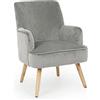Fashion Commerce Poltrona Adeline Grigio