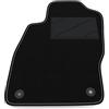 Somer Car Tappetino Auto SOLO LATO GUIDA 1pz compatibile con Opel Corsa D 2006-2014 | 1 tappeto su misura in moquette
