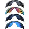 Acefrog 4 paia di lenti polarizzate di ricambio per occhiali da sole Oakley Si Ballistic M Frame 2.0, perfettamente compatibili, infrangibili, antigraffio, confezione risparmio, multicolore, Taglia