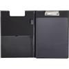 Maul Portablocco A4 Nero Cartella Rigida con Clip Argento
