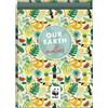 Dohe - Cartella a 4 anelli - Alta capacità 600 fogli, formato foglio (A4+) 26,4 x 34 cm, dorso larghezza 6 cm, chiusura facile e morbida, copertina in cartone rinforzato, materiale scolastico - WWF