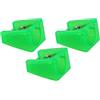 KUM AZ303.64.16-G - Temperino grande, verde, fino a 16 mm di diametro, 3 temperini per matite grosse