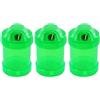 KUM - Temperamatite con contenitore 450 M1, verde, confezione da 3