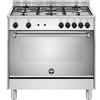 La Germania AMN965LEXV24 - Cucina a gas con forno elettrico, 90x60 cm, Inox, Classe energetica A