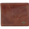 Fossil Portafoglio da uomo Ryan, Bifold in pelle marrone scuro 10,8 cm L x 1,91 cm L x 8,89 cm H ML3729201