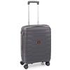 RONCATO SKYLINE valigia trolley rigido cabina 55 CM, espandibile e con sistema di chiusura con sistema di chiusura TSA - antracite
