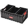 Qbrick System Cassetta Attrezzi Vuota Cassetta Porta Utensili Valigetta Lavoro 576 x 359 x 237 mm Nero ONE Box 2.0 Plus