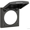 Berker Cornice con coperchio nero antracite