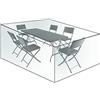 WOLTU Copertura Protettiva per Sedie, Sdraio da Esterno in PE, Copertura per Mobili da Giardino 240x136x88 cm Telo Anti-UV Impermeabile Resistente allo Strappo