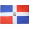 AZ FLAG Bandiera Repubblica Dominicana 150 x 90 cm con 4 occhielli, Padiglione Dominicano per balcone o parete