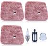 Gubeter Kit messa a punto filtro aria carburante, Per Stihl Fs45 Fs46 Fs55 Fs55R Fc55, Fs38 Fs55Rc Km55 Hl45 Km55R Fs45C Fs45L, Fs55T Fs75 Fs80 Fs85 Fc75 Fc85 Hl75 Ht70 Ht75 Sp85 Trimmer, 4137-08024