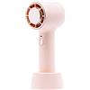 Bnnlqpsttg Ventilatore portatile USB di Raffreddamento Ventilatore Elettrico Ventole da Scrivania Ventilatore Multifunzionale 2200MAh-Rosa