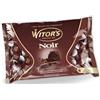 WITOR'S - Noir - Cioccolatini Ripieni con Cuore Cremoso al Cacao e Granella di Cacao Caramellata - Praline di Cioccolato Finissimo - Snack Dolci di Cioccolato Fondente - Busta da 1 Kg