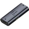 QIANRENON Cavo USB C a USB3.2 di amplificazione del segnale prolunga 10 m USB C ingresso USB 3.2 uscita a grande distanza di ricarica dati connettore 5 Gbps 5 V/3 A, LED/Al scafo, porta di