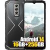 DOOGEE Blade 10 Pro (2025) Rugged Smartphone Android 14, 16GB+256GB/2TB Cellulare Robusto, 6.56 HD+ IPS Telefono Indistruttibile, 5150mAh, 50MP, 4G Cellulari Resistente IP68, NFC, GPS,Widevine L1