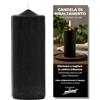 VELAS MARIANO Candela preparata di San Sfaccio o di rovesciamento - Rituale con candela nera per eliminare le energie negative | Candela per la pulizia energetica | Fatto a mano con erbe | Istruzioni e preghiera