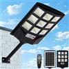 SENDALE Lampione Solare Led Esterno da 300W con Telecomando | Faretto Led da Esterno Solare 6500K con Sensore di Movimento | Lampioni Solari da Giardino