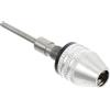 UKCOCO Adattatore Per Pinza Strumento Punta Da Trapano Mini Convertitore Di Mandrino Per Trapano Adattatore Per Mandrino Per Trapano Mini Mandrino Di Conversione Lega Di Alluminio Silver