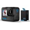GoPro HERO 10 Black Actioncam - 5K / 60 BpS Action camera Touch screen, WLAN, GPS, Stabilizzatore di immagine, Cronomet