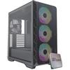 EMCA4 Computer R97900-7900xtx Gaming PC Assemblato - Ryzen 9 7900 - Radeon RX 7800 XT 16GB - Ram 32GB DDR5 6000mhz EXPO - SSD M.2 1TB nvme Gen4 - WINDOWS 11 Pro 64bit