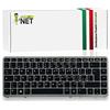 new net - Keyboards - Tastiera Italiana Compatibile con Notebook HP Elitebook 845 G2 745 g2 840 G1 840 G2 850 G1 850 G2 [ con Frame - Retroilluminata - Layout ITA ]