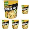 Knorr Noodles Chicken Taste, Noodles Istantanei, Chicken Taste, Pronti in 3 Minuti, Spezie Selezionate - 65 gr (Confezione da 5)