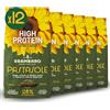 Sgambaro PASTASOLE Sgambaro - 12 Pack da 500g di Penne Rigate Pasta Proteica con Semola di Grano Duro 100% italiano e Farina di Semi di Girasole - High Protein, Low Carb, Ricca di Fibre