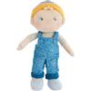 HABA Bambola di peluche Lasse, 25 cm, per neonati e bambini piccoli, senza velcro o cuciture fastidiose, ideale per i 6 mesi, perfetta per il periodo del bambino, 2011847001