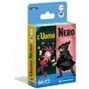 Clementoni - L'Uomo Nero Versione Tascabile, Mazzo di 66 Carte, per Bambini 4+ Anni e Adulti, Gioco da Tavolo in Formato da Viaggio, 2-6 Giocatori, Idea Regalo, Made in Italy, Lingua Italiana, 16299