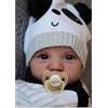 BABESIDE Reborn Boys Dolls 20 pollici Aiden Realistic Baby Doll Bambola realistica Baby Doll Corpo in Stoffa Reborn Dolls Neonati Bambole Vere che Sembrano vere Occhi aperti
