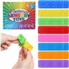 Goorder Confezione da 8 Giocattoli a Ventosa Testurizzati per autismo per Bambini, Adesivi sensoriali, Giocattoli per Bambini e Adulti, Giocattoli sensoriali per alleviare l'ansia, Strisce Fidget per